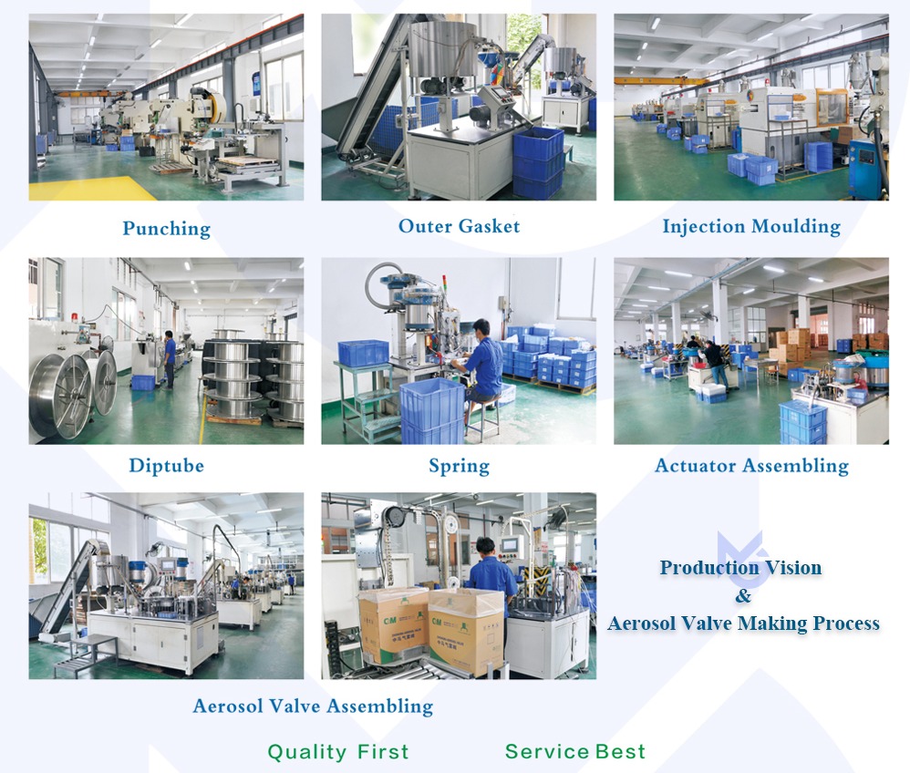 aerosol valve factory