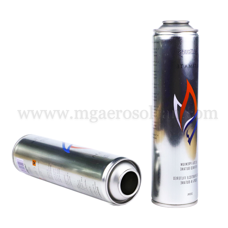 Custom Empty Lighter Gas Butane Refill Can