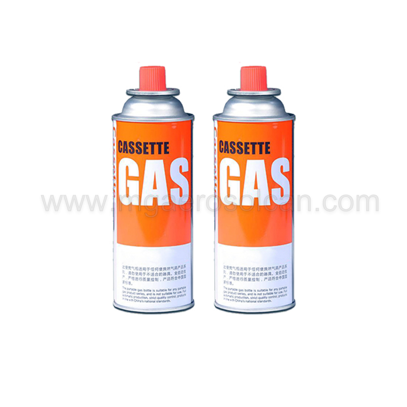 Safety Empty Butane Gas Can and Aerosol Valve