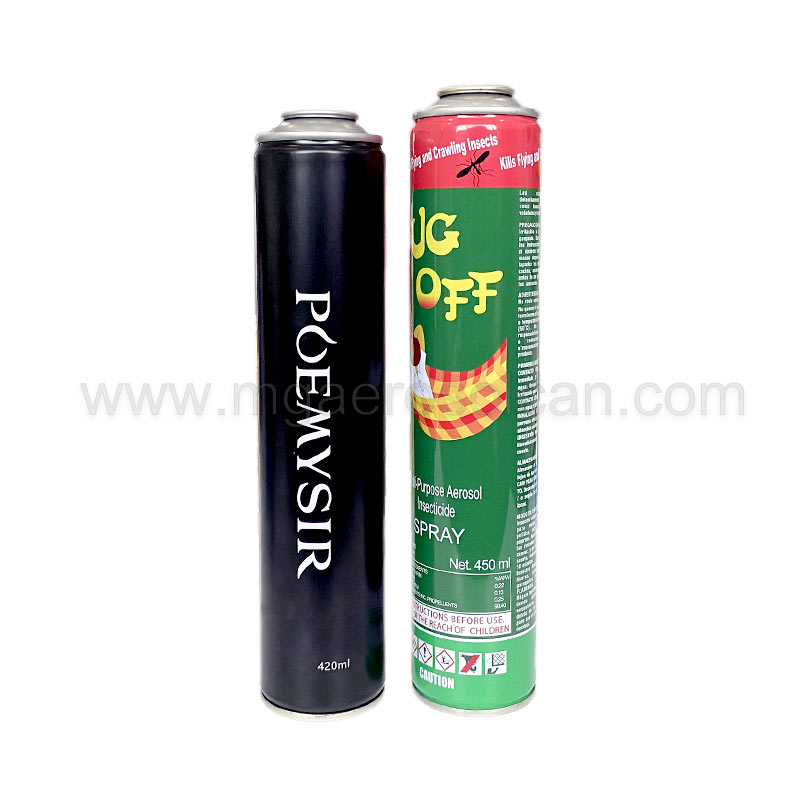 Wholesale 52mm Empty Tin Can Aerosol with Custom Printing, Aerosol Cans