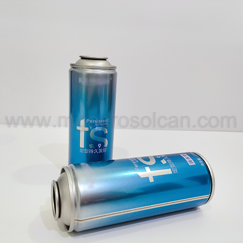 Wholesale OEM Fashionable Style Hair Spray Empty Aerosol Tin Can