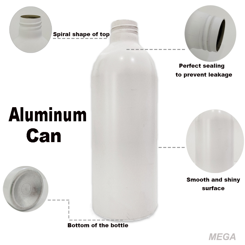 empty aluminum can