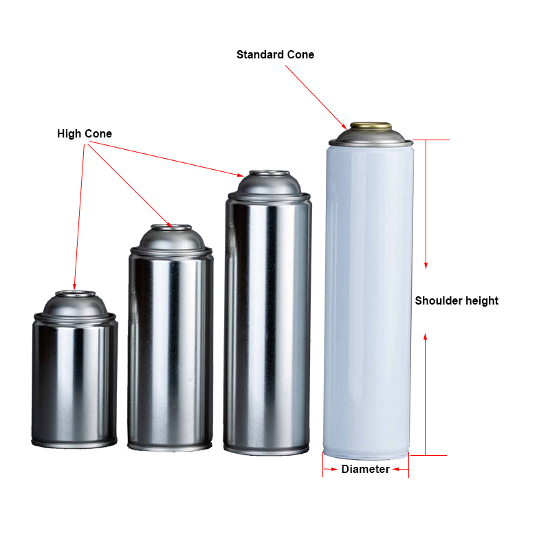 Aerosol tin can