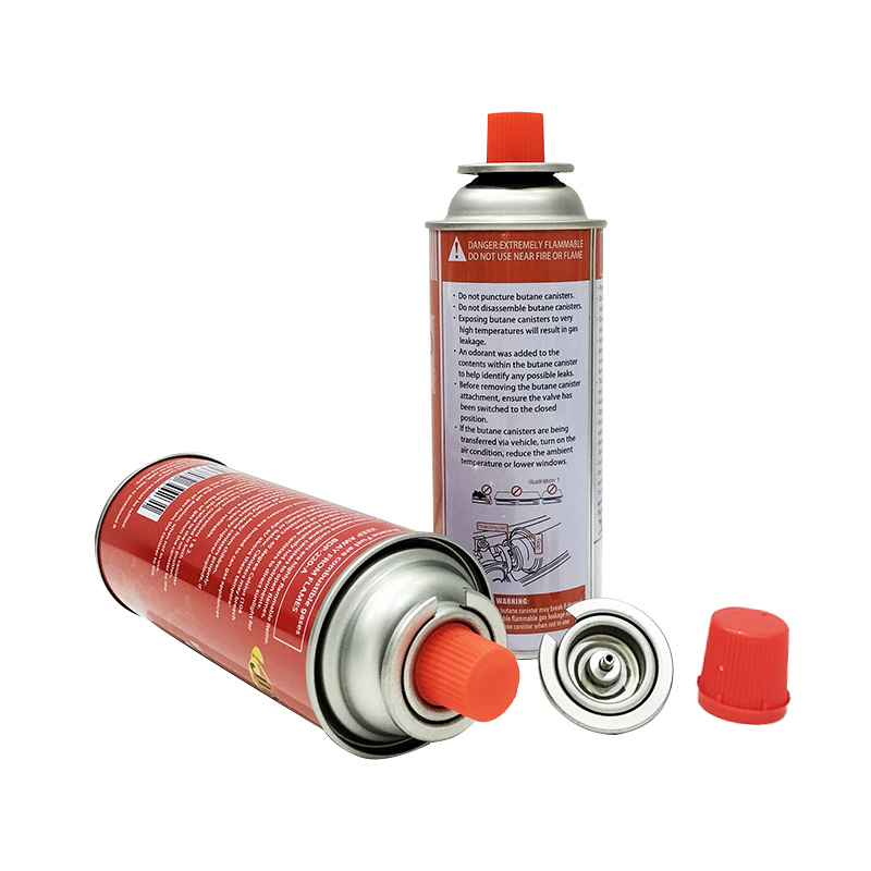 custom empty aerosol cans for butane gas