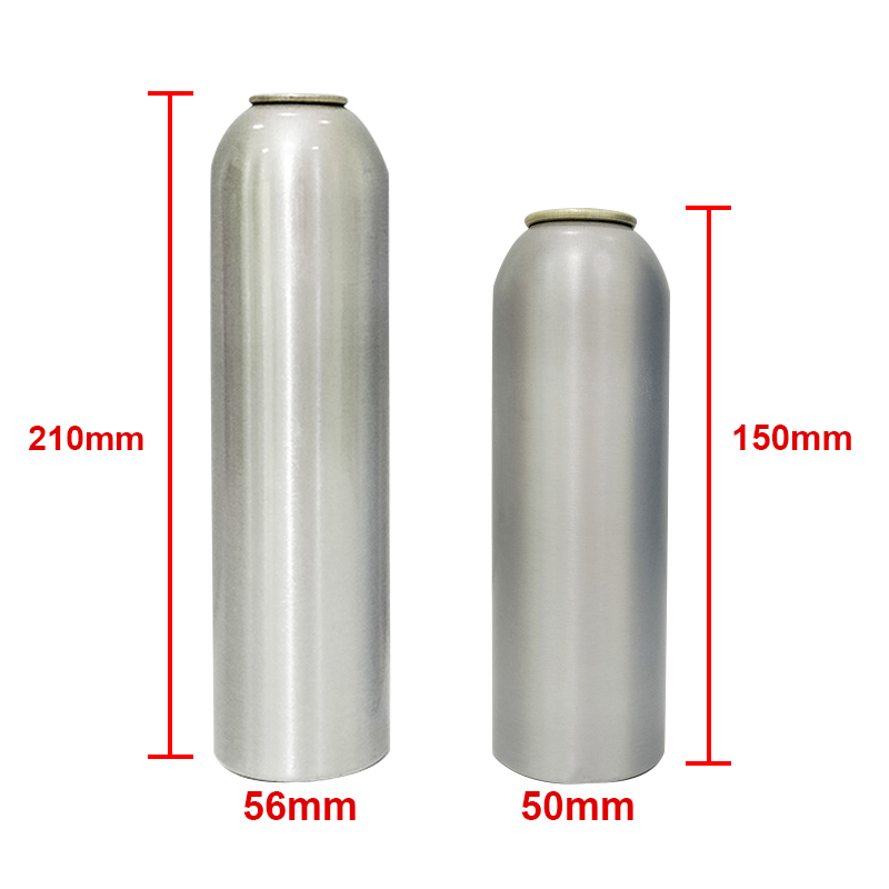 Custom High Quality Empty Aluminum Aerosol Cans for Hydrating Spray