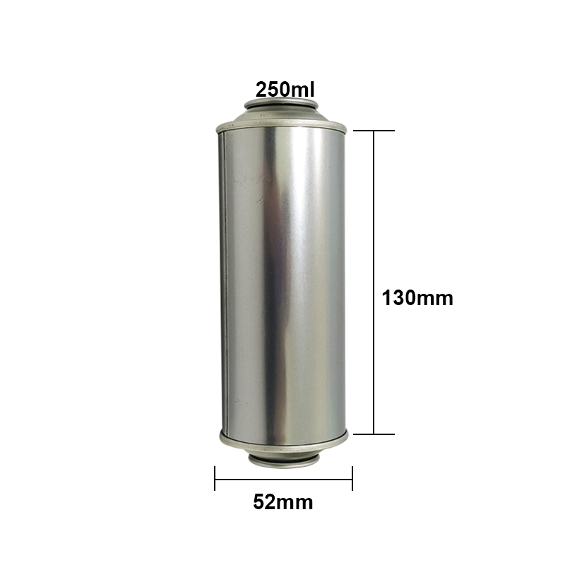 Factory Customized Empty 2K Aerosol Spray Tin Can