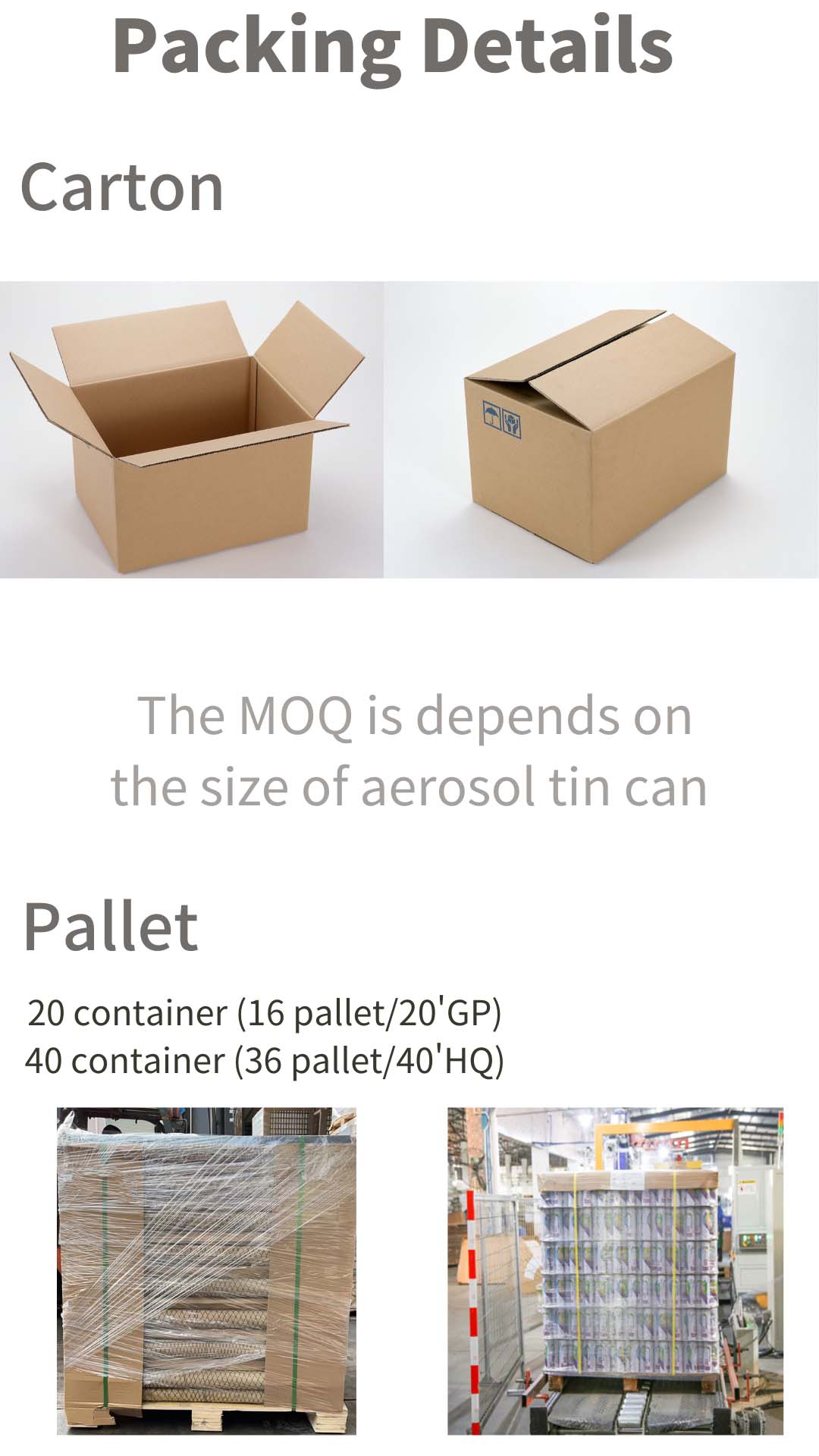 packaging details