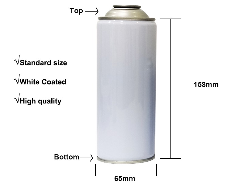 clean aerosol tin can