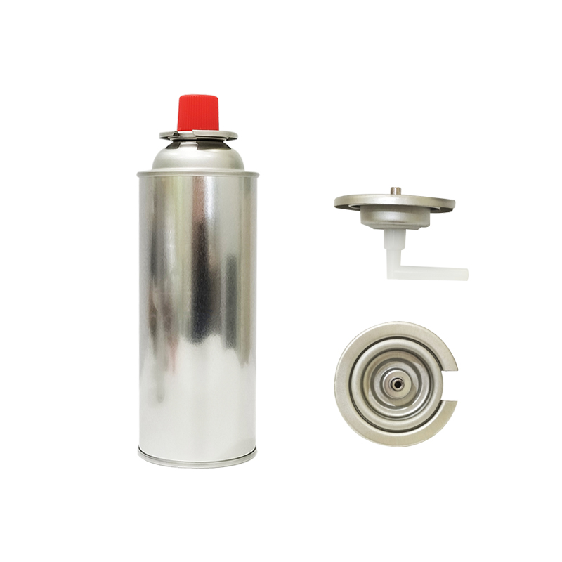 Custom Empty Butane Gas Can with Valve and Cap