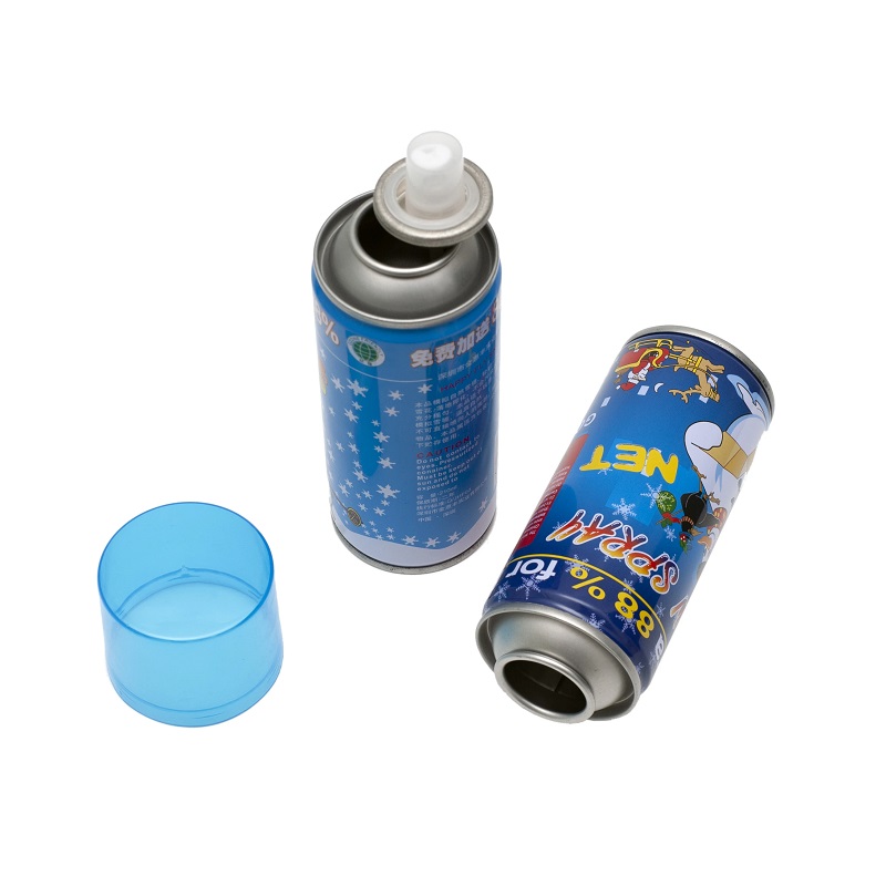 Empty Aerosol Spray Can for Christmas Eve Fake Snow And Crazy Party  String Spray Can Packaging