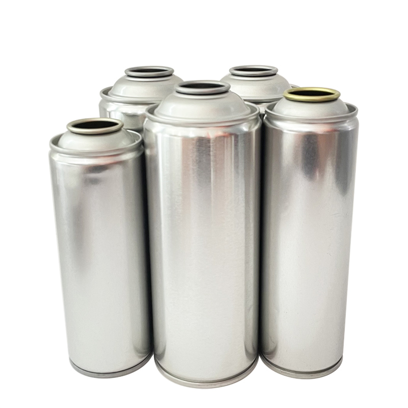 factory aerosol tin can