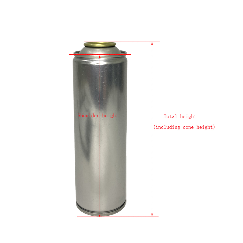 Custom aerosol tin can