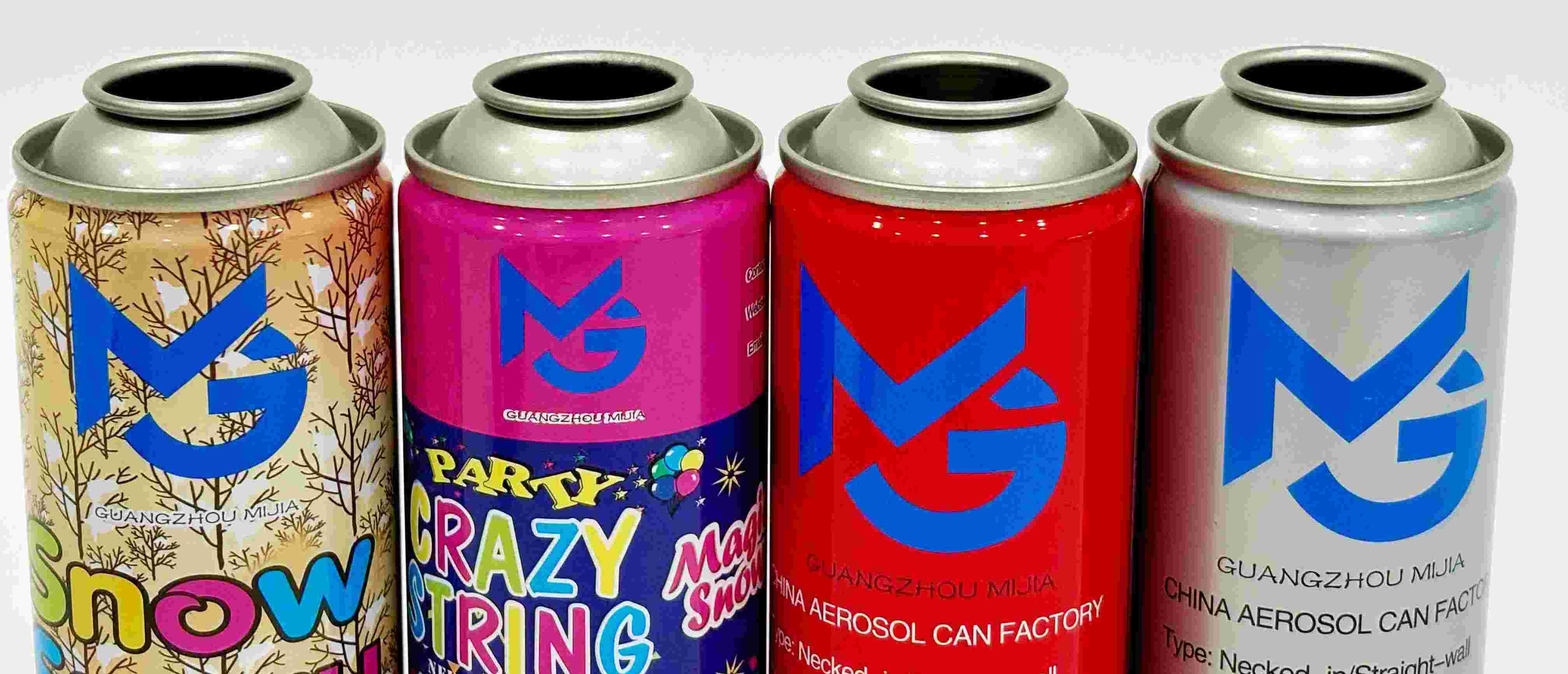 aerosol tin can