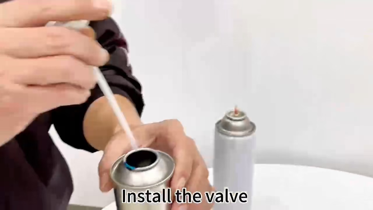 2K aerosol tin can
