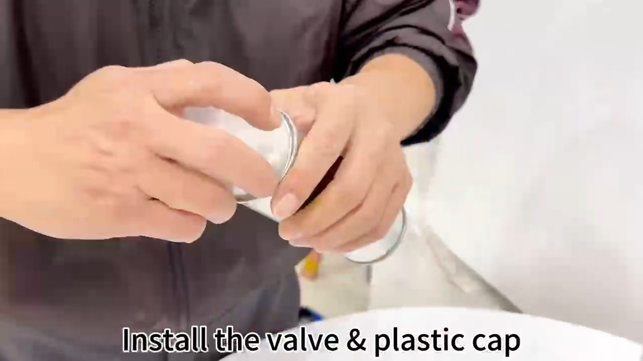 2K aerosol tin can components