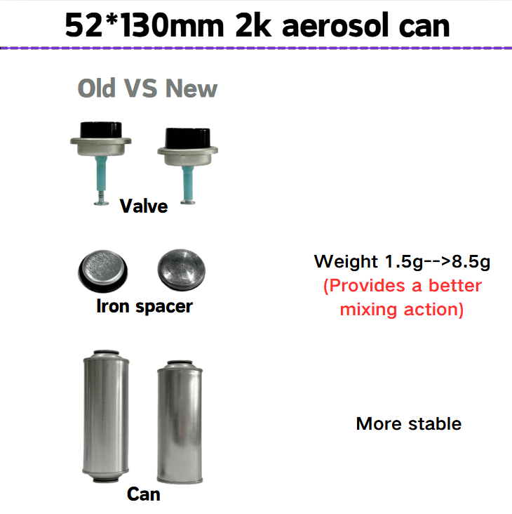 52×130 aerosol can