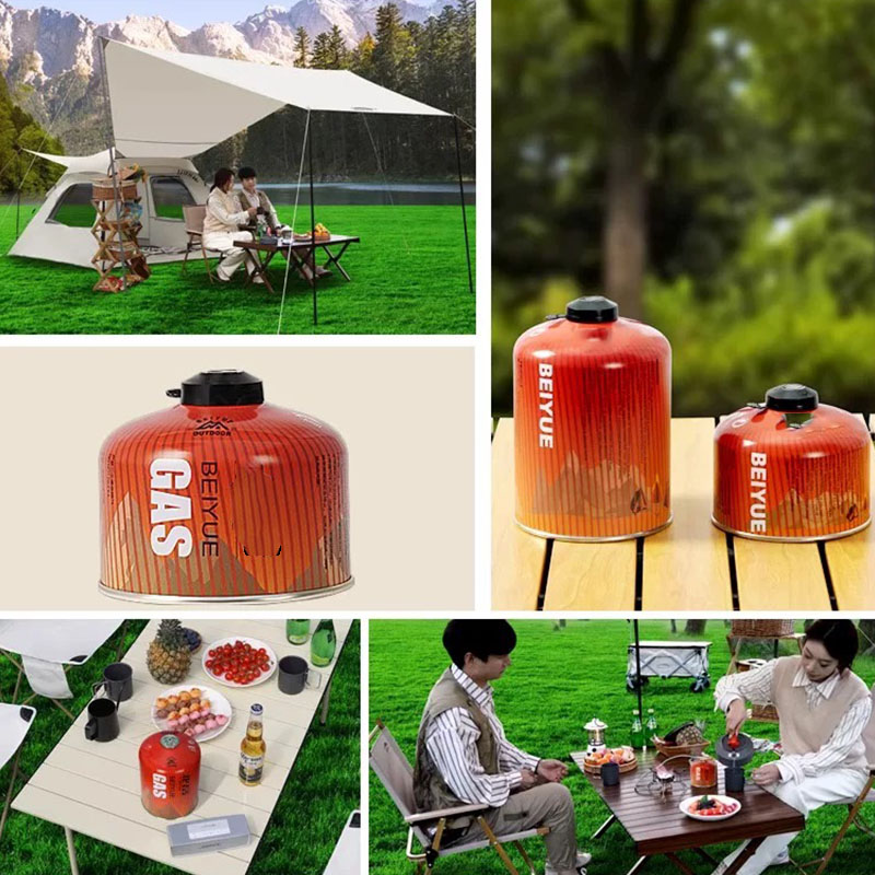 Application scenarios of camping butane gas canister