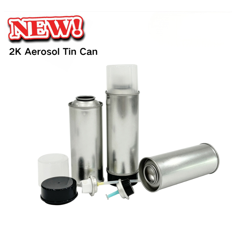 52*130mm 2K aerosol tin can