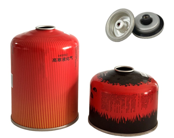 High pressure Butane gas can