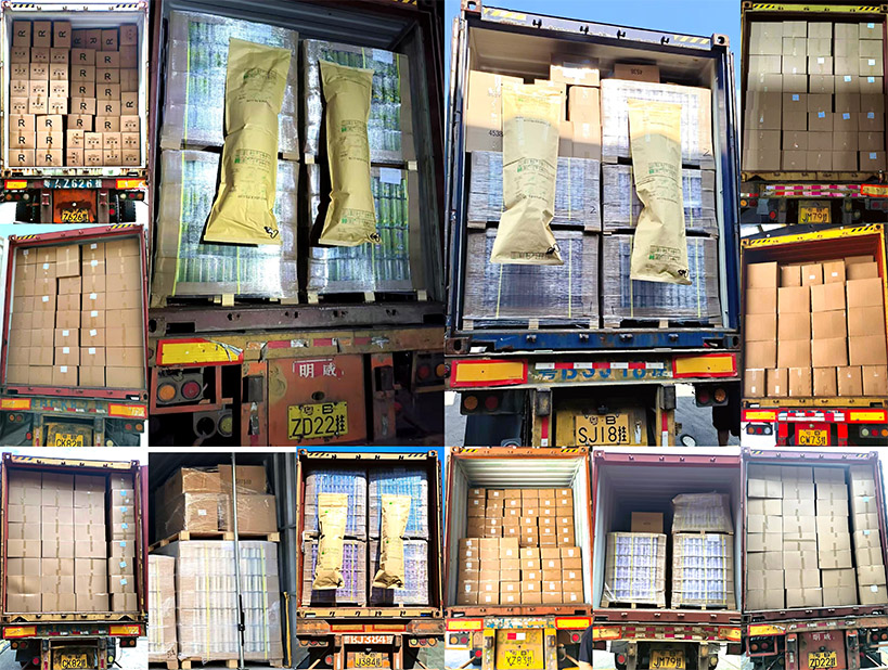 A Fruitful September-18 Containers of Aerosol Cans Shipped Worldwide​