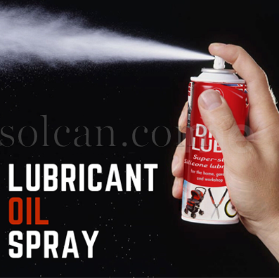lubricant oil spray can